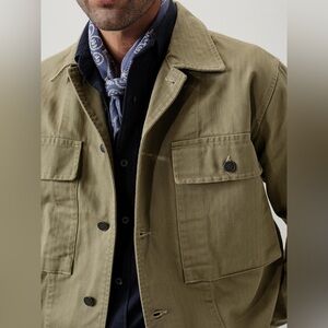 Buck Mason Olive Military Field Jacket